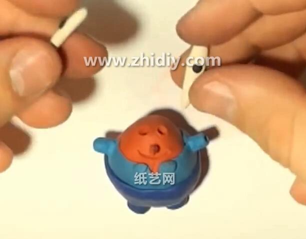 粘土软陶蟹老板手工制作教程