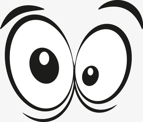 卡通大眼睛漫画眼睛