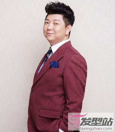 适合胖人的男士发型这么多显瘦发型总有一款适合你