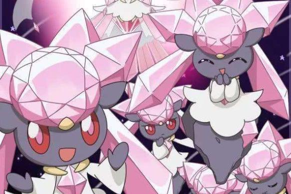 《宝可梦》没有mega进化的蒂安希,本质上和小碎钻没啥