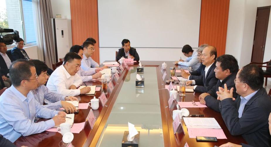 潍坊滨海经济技术开发区领导来我院调研