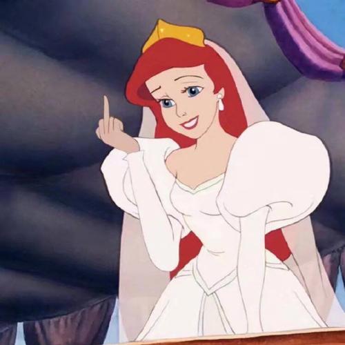 「沙雕朋克」迪士尼公主搞怪头像合集_头像_迪士尼公主_迪士尼怎么样