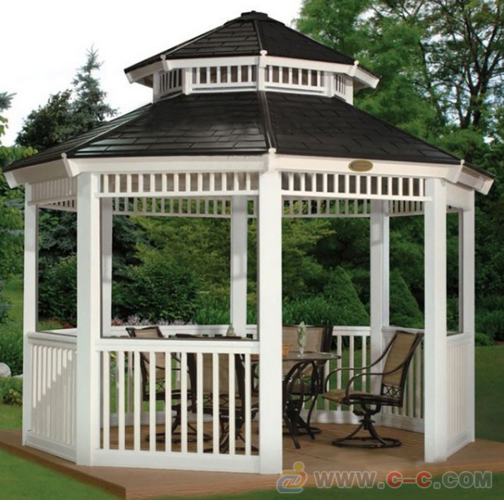 美式凉亭 凉亭 花架