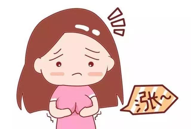 产后罩杯直线变大?可能是涨奶肿的.