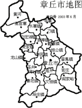 章丘地图