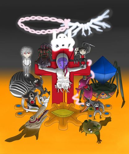 eva q版使徒全家福