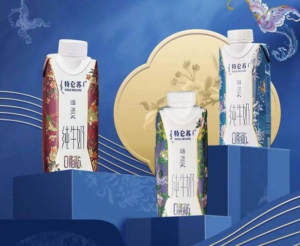 特仑苏喜提剪刻纸谷粒牛奶包装用非遗文化的设计诠释实粒