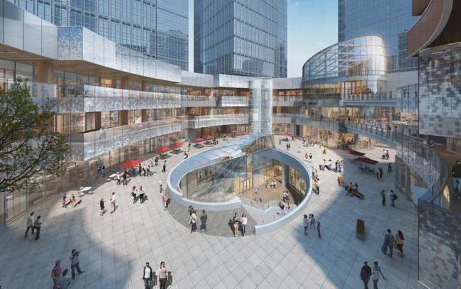 作为全国第二个万象天地项目,必将为曲江乃至西安的全新地标.