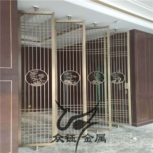 07-15  发布:佛山众钰金属制品厂 工程部 推广关键字:不锈钢屏风隔断