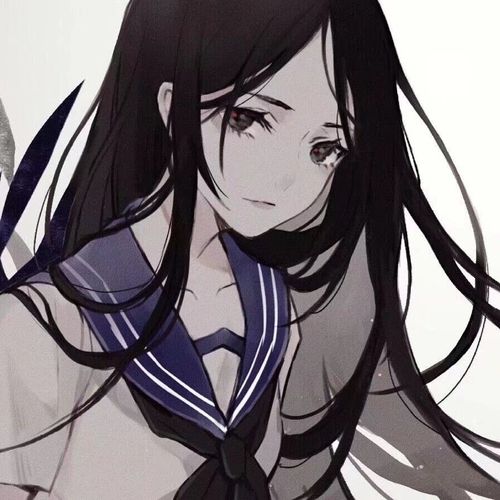 动漫女生头像·微丧系头像