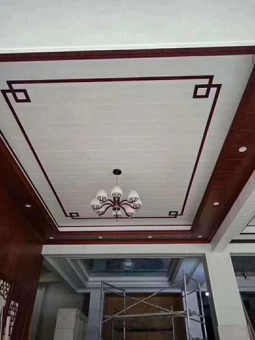 天花吊顶集成墙板铝扣板造型天花