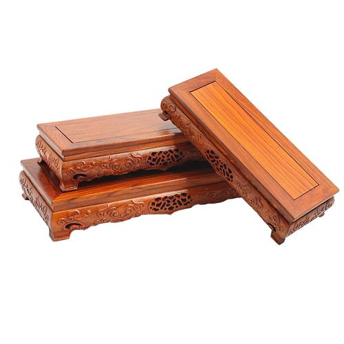 红木底座托架石头奇石摆件香炉茶壶花盆花瓶盆景佛像工艺品实木质