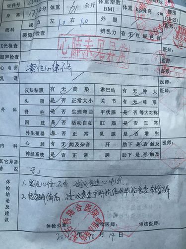 入职体检,我这会通过么01