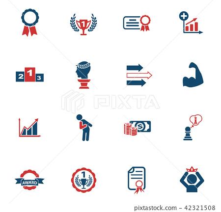 插图素材: success icon set
