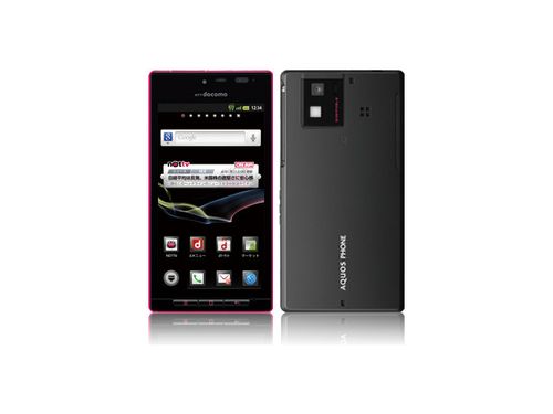 sharp 发布的3d双核 aquos sh-06d