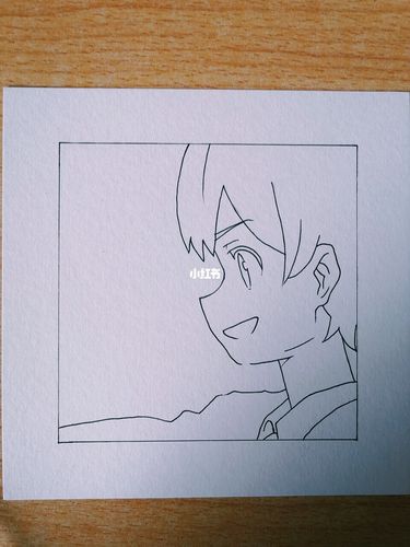 教你画超可爱动漫男生一看就会超简单78