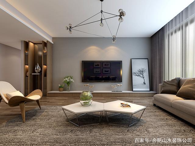 合肥150平米四室两厅一厨两卫现代风格装修效果图