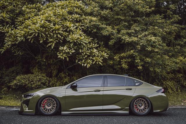 全网最帅君威gs-气动姿态案例