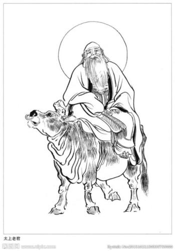 简笔画太上老君