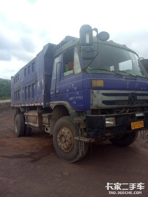 云南曲靖二手自卸车正厂东风紫罗兰转让出售_卡家二手