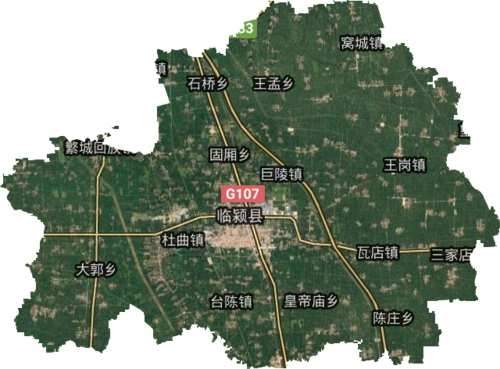 临颍县高清卫星地图,临颍县高清谷歌卫星地图