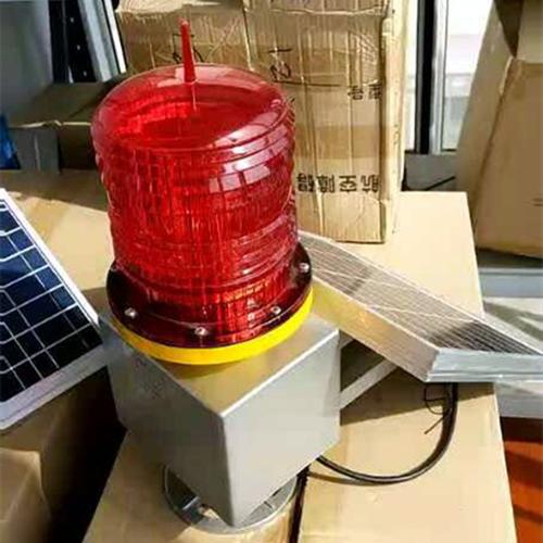 太阳能航空障碍灯航标指示灯中光强高楼层顶桥梁塔吊灯烟囱信号灯