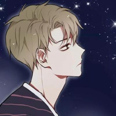 扣扣头像背影男生动漫头像带字