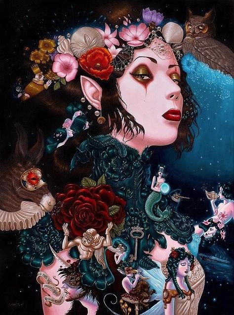 怒波:mia araujo,美国洛杉矶插画家