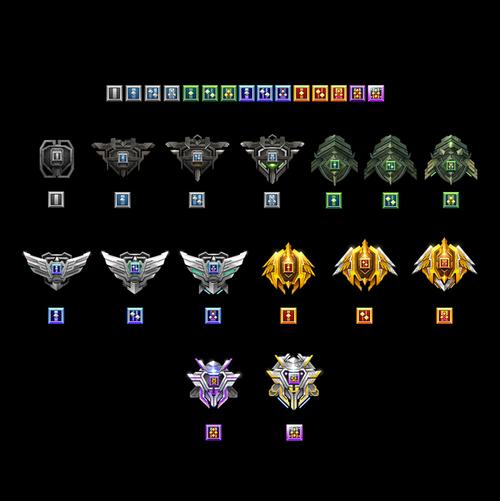 逆战天梯等级图标!要这个赛季的!所有图标!2015年的图标!