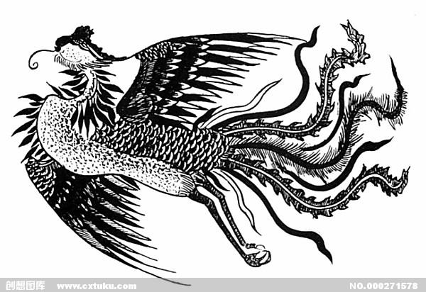 花纹 凤纹 底纹 艺术作品 文化遗产 中华艺术绘画[jpg,摄影图]