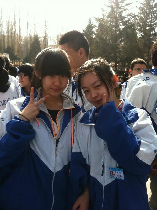 河南实验中学眼镜妹