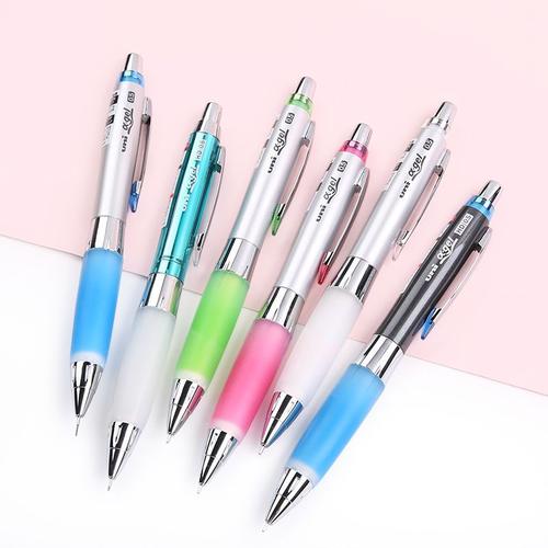 日本uni三菱m5617ggm5618gg书写防疲劳学生摇摇自动铅笔05mm20205hb铅