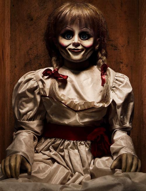 安娜贝尔娃娃女孩恐怖人物钻石画