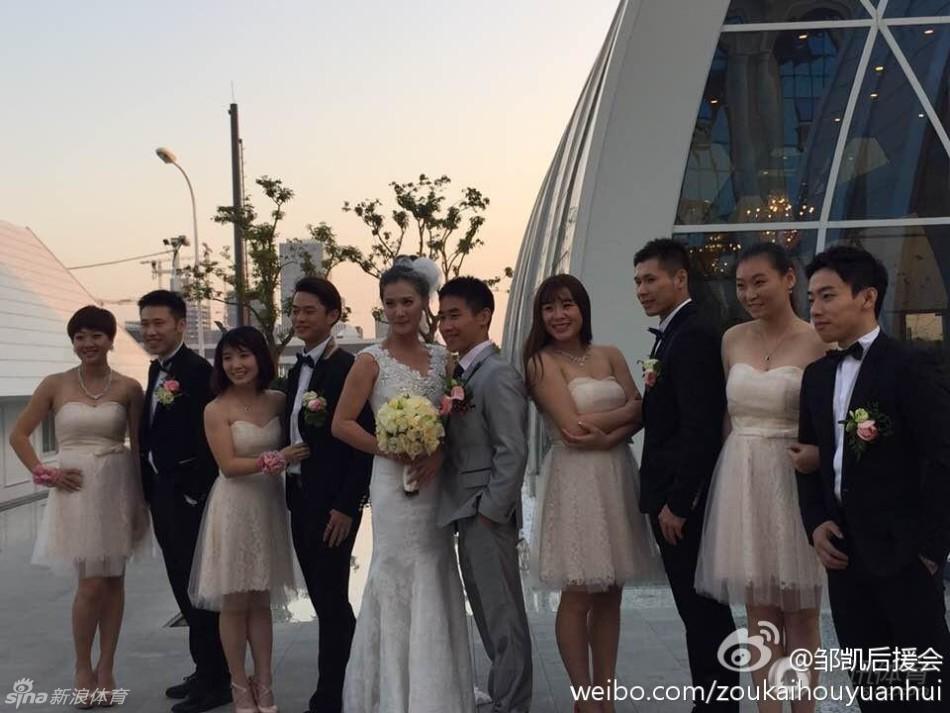 体操世界冠军严明勇大婚_高清图集_新浪网