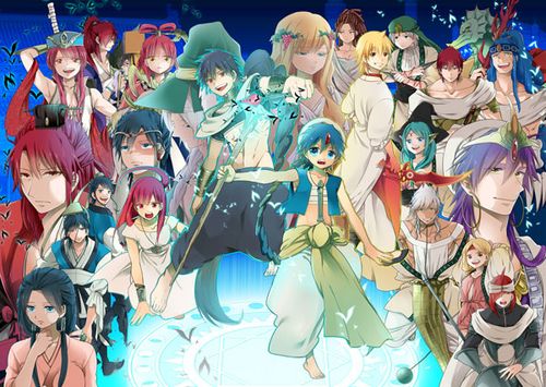 > 魔笛magi主角人物高清精美壁纸