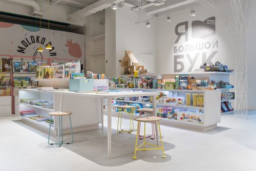 乌克兰big book儿童商店室内空间设计