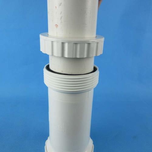 排水管90度对接头内外插加长弯头pvc直接下水管螺口伸缩节洗衣机