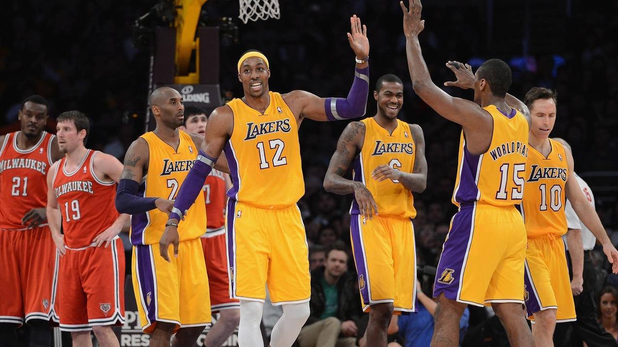 体育nba湖人队科比霍华德纳什洛杉矶高清壁纸