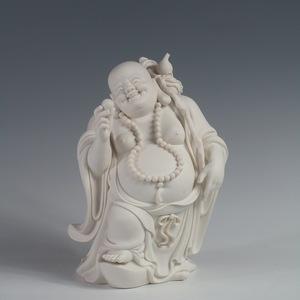 德化白瓷工艺美术大师陶瓷佛像装饰品摆件【苏杜村作品】满载而归