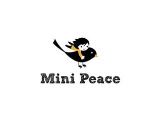 太平鸟童装品牌标识_minipeace品牌logo_minipeace