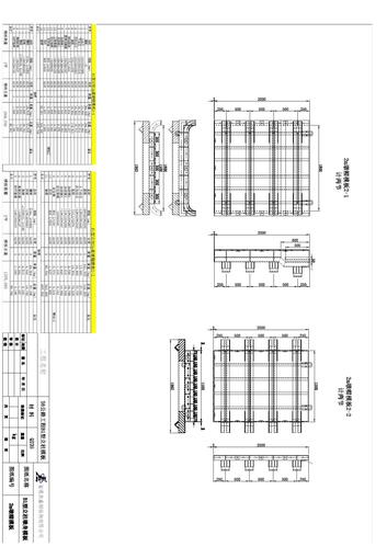 s6公路工程b1型立柱模板2.0m墩帽模板施工图