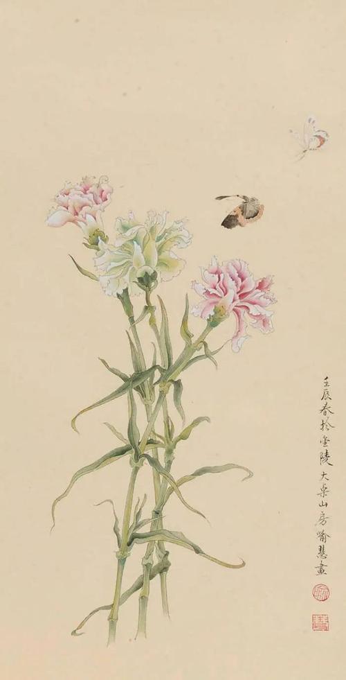 喻继高父女作品欣赏