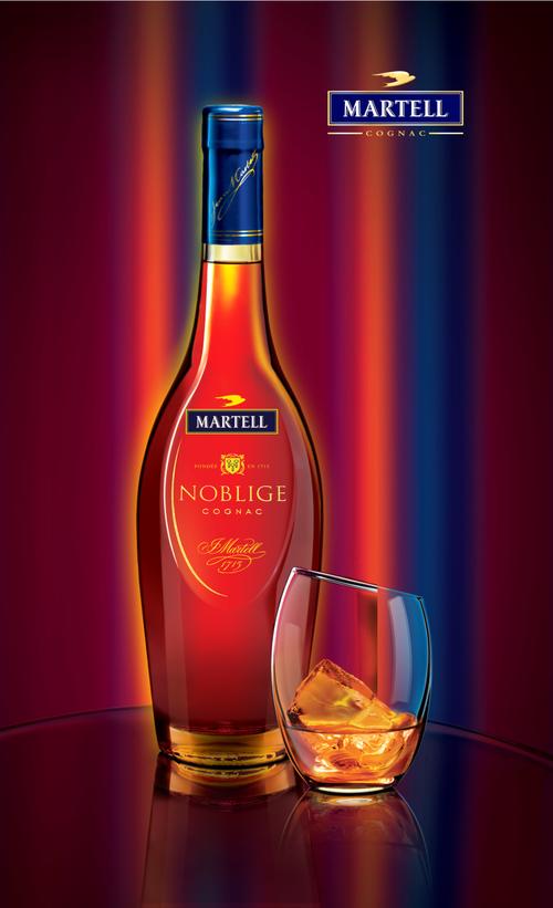 马爹利名士名酒广告设计psd素材图片