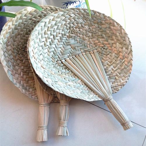 蒲扇手摇摇扇手工编织芭蕉烧烤夏季粽叶日用扇子