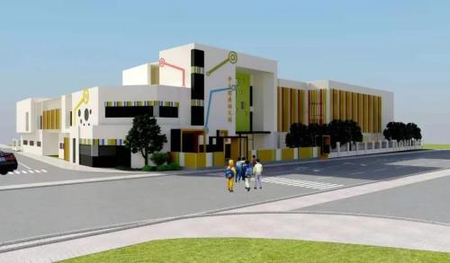 科技城这两个幼儿园火热建设中其中一个今年9月投用