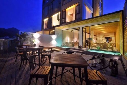 特色:海边民宿,观景庭院,田园山景,艺术设计,双台盆,观景庭院,露天