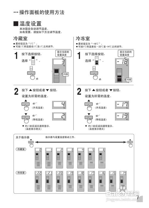 夏普冰箱bcd-263wpw型说明书