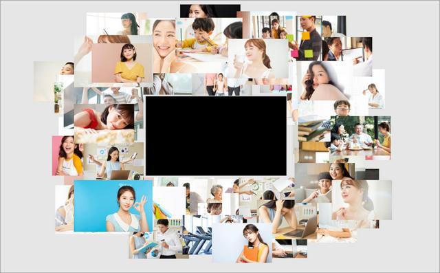 60张照片放进一张ppt原来这么高级