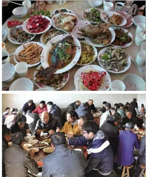 几十年前的东北坐席喝酒, 这些硬菜你吃过吗? 还记得当年的场景吗