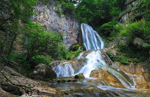 重渡沟风景区图片